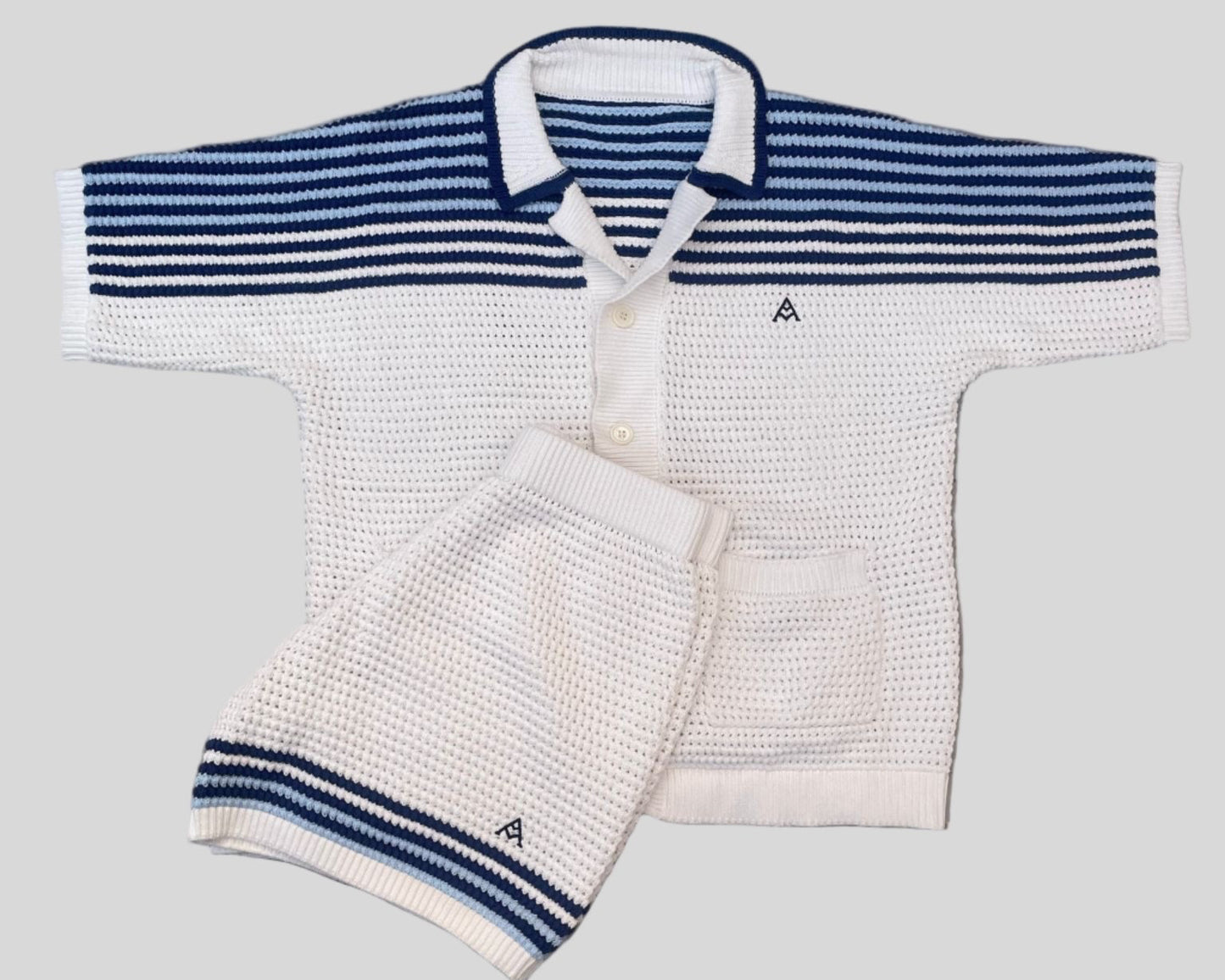 Monaco Blue Crochet Set